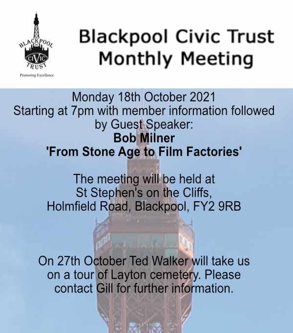 Blackpool Civic Trust Monthly Meeting