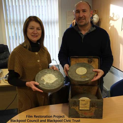 Film Restoration Project, Blackpool Council and Blackpool Civic Trust, November2015