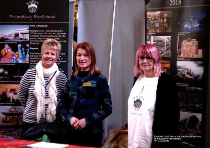 Blackpool Civic Trust at Stay Blackpool Trade Show 4th March 2020